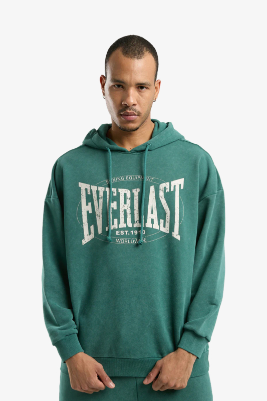 Everlast Everlast Authentic Boxing Erkek Yeşil Sweatshirt TM0010-153 - 1