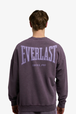 Everlast Everlast Bronx 1910 Erkek Mor Sweatshirt TM0030-305 - 4