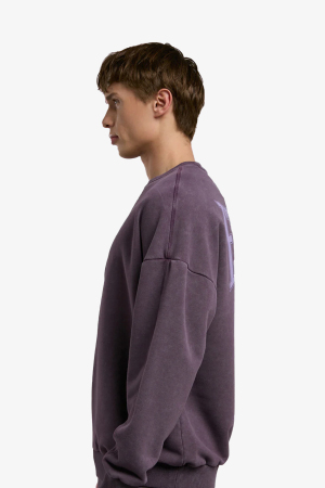 Everlast Everlast Bronx 1910 Erkek Mor Sweatshirt TM0030-305 - 3
