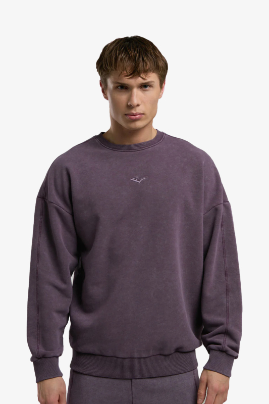 Everlast Everlast Bronx 1910 Erkek Mor Sweatshirt TM0030-305 - 1