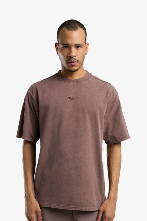 Everlast Everlast Bronx 1910 Oversize Erkek Kahverengi T-Shirt TM0029-340 - 1