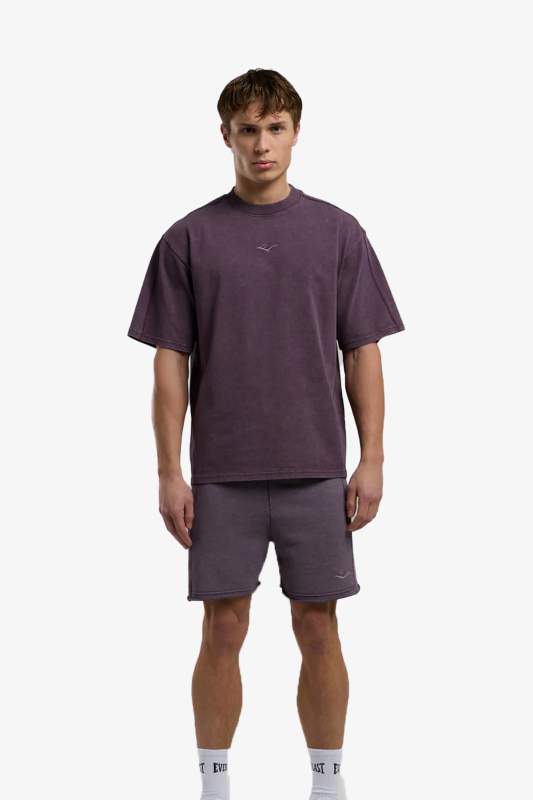 Everlast Everlast Bronx 1910 Oversize Erkek Mor T-Shirt TM0029-305 - 3