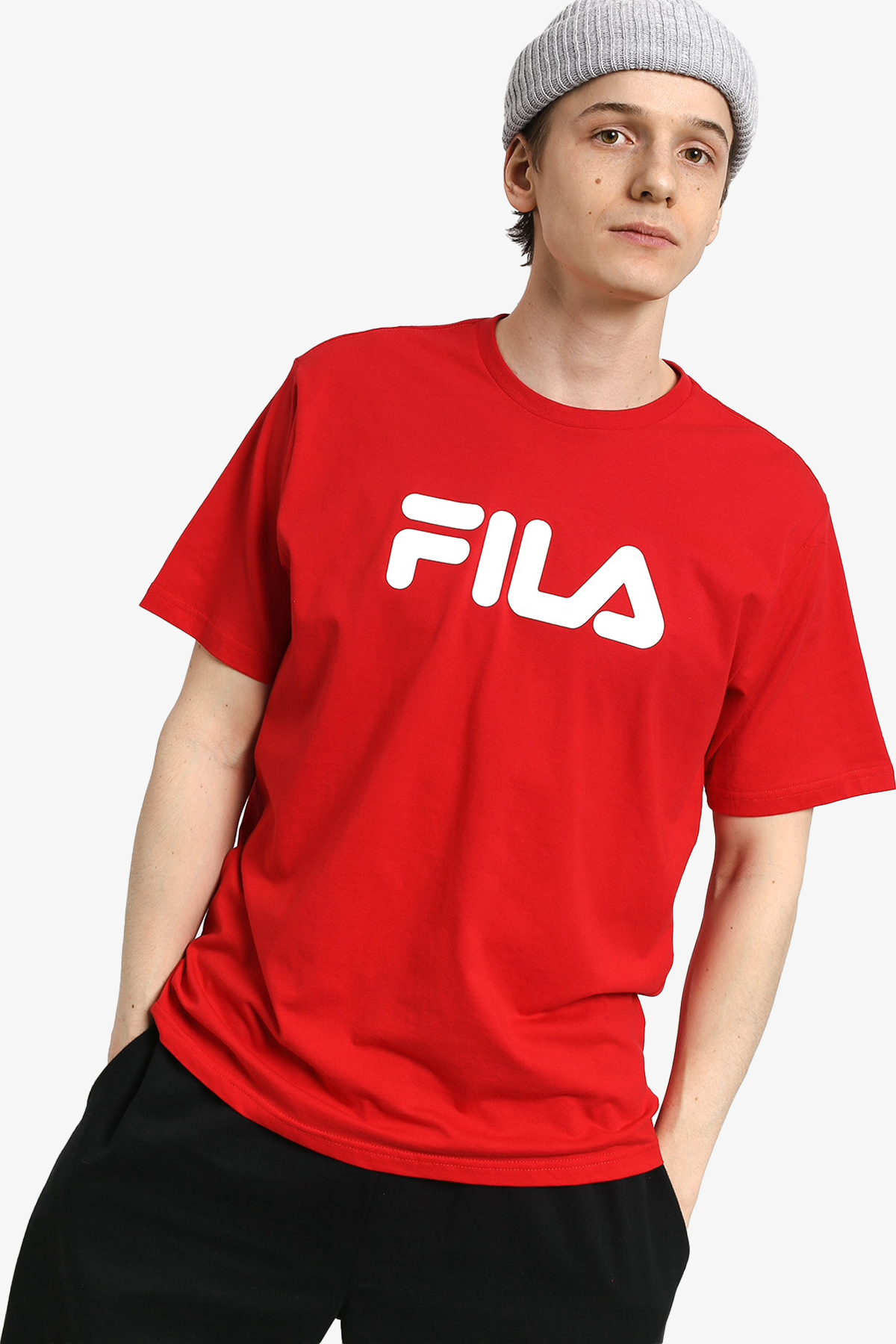 Fıla Unısex Classıc Pure Unisex Kırmızı T-Shirt 681093-006