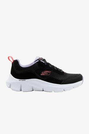 Skechers Flex Comfort Kadın Siyah Sneaker 149885 BKMT - Skechers