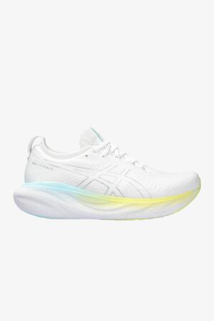 Asics Gel-Nimbus 25 Kadın Beyaz Koşu Ayakkabısı 1012B356-105 - Asics