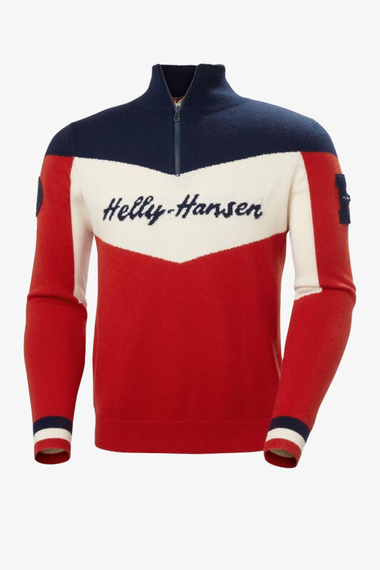 Helly Hansen Helly Hansen Apres Knitted Kazak Erkek Çok Renkli Polar 66025-439 - 2