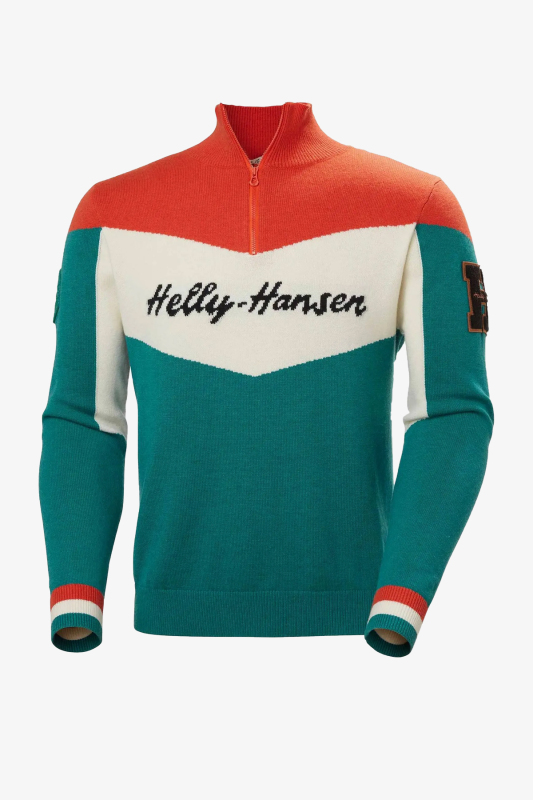 Helly Hansen Helly Hansen Apres Knitted Kazak Erkek Çok Renkli Polar 66025-439 - 1