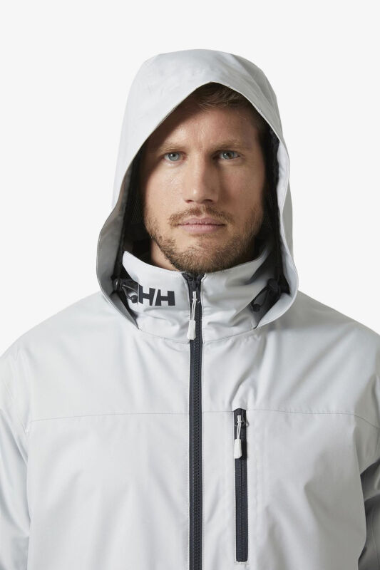 Helly Hansen Crew Hooded Midlayer 2 Erkek Gri Mont 34442-853 - 5