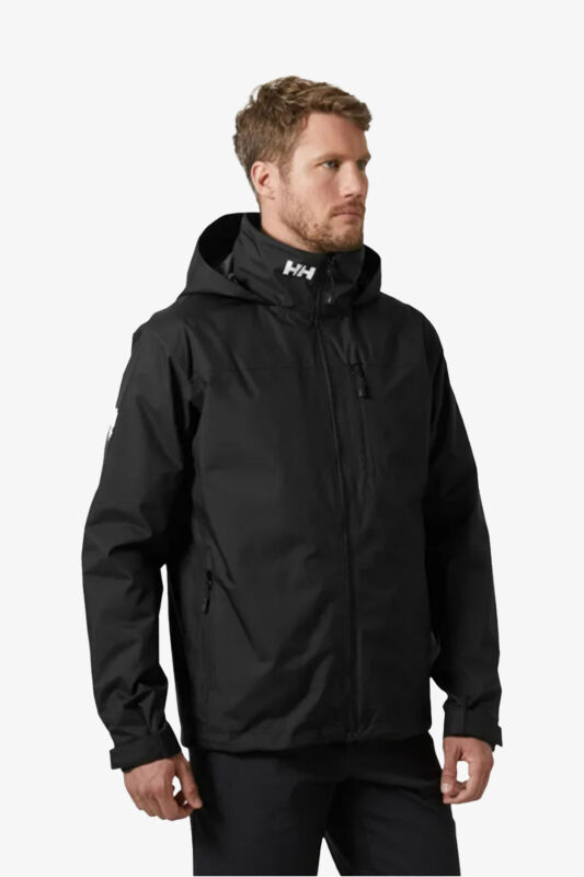 Helly Hansen Crew Hooded Midlayer 2 Erkek Siyah Mont 34442-990 - 1