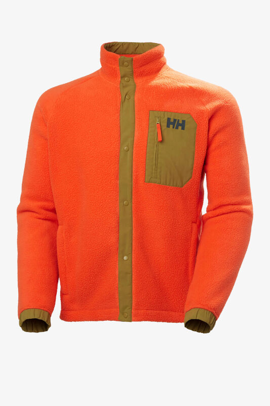 Helly Hansen Helly Hansen Panorama Pile Snap Erkek Kırmızı Polar 63348-147 - 1