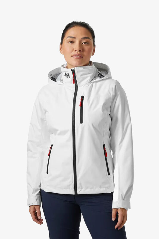 Helly Hansen W Crew Hooded Midl 2.0 Kadın Beyaz Mont 34447-001 - 1