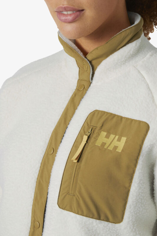 Helly Hansen Helly Hansen W imperial Pile Snap Kadın Beyaz Polar 63372-034 - 3