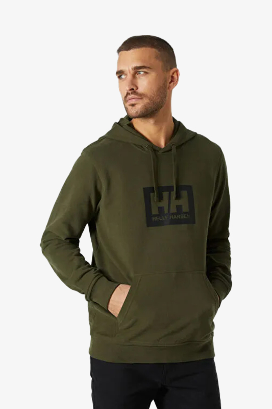 Helly Hansen Hh Box Erkek Yeşil Sweatshirt 53289-H - 1