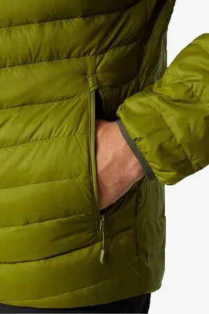 Helly Hansen Verglas Kapişonlu Down insulator Erkek Yeşil Mont 63005-461 - 3