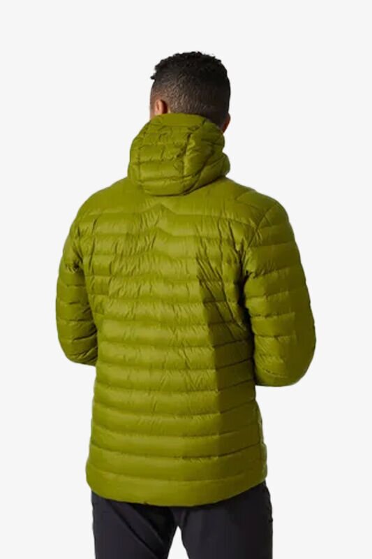 Helly Hansen Verglas Kapişonlu Down insulator Erkek Yeşil Mont 63005-461 - 4