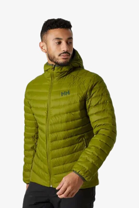 Helly Hansen Verglas Kapişonlu Down insulator Erkek Yeşil Mont 63005-461 - 1
