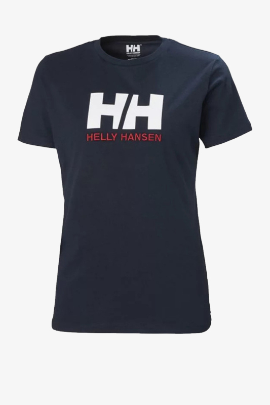 Helly Hansen W Hh Logo Kadın Lacivert T-Shirt 34112-598 - 1