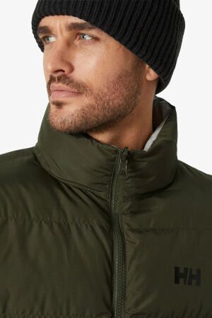 Helly Hansen Yu 23 Reversible Puffer Erkek Yeşil Mont 54060-431 - 5