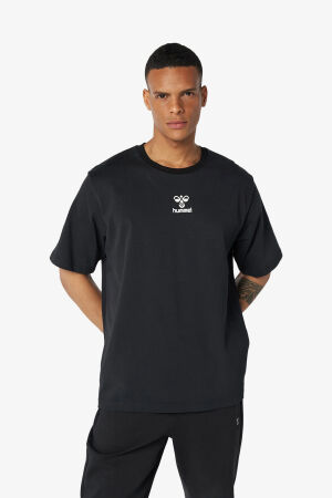 Hummel Hml Yns Oversize T-Shirt S/S Erkek Siyah T-Shirt 911767-2001 - Hummel