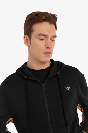 Hummel Hmlates Zip Erkek Siyah Sweatshirt 921897-2001 - 3