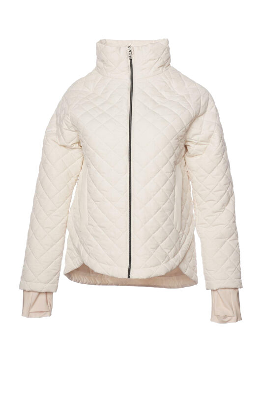 Hummel Hmlbeneth Zip Kadın Beyaz Mont 940234-9003 - 1