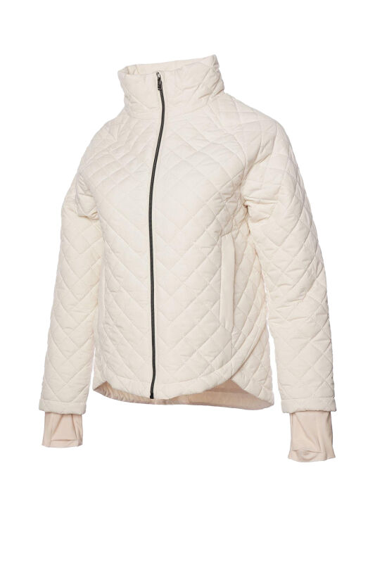 Hummel Hmlbeneth Zip Kadın Beyaz Mont 940234-9003 - 2