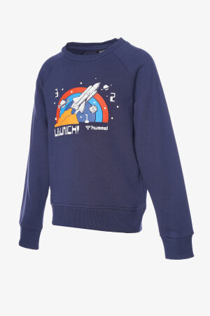 Hummel Hmlcanute Çocuk Lacivert Sweatshirt 921913-7480 - 2