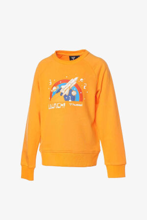 Hummel Hmlcanute Çocuk Turuncu Sweatshirt 921913-5097 - 1