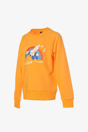 Hummel Hmlcanute Çocuk Turuncu Sweatshirt 921913-5097 - 2