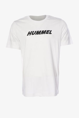 Hummel Hmlelemental Logo Cotton Tee Erkek Beyaz T-Shirt 911947-9001 - 3