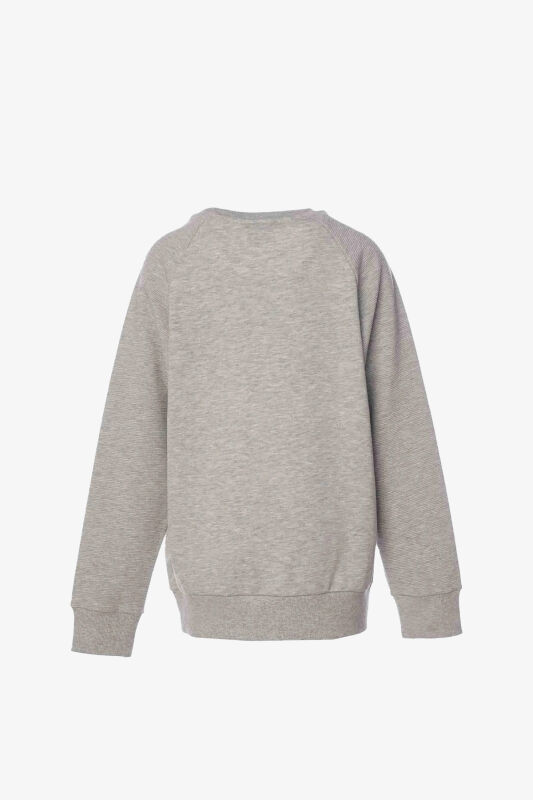 Hummel Hmleluf Çocuk Gri Sweatshirt 921943-2006 - 3