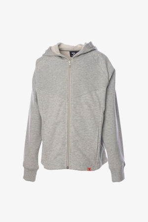 Hummel Hmleluf Zip Çocuk Gri Sweatshirt 921944-2006 - 1