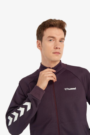 Hummel Hmlfalconzo Zip Erkek Mor Eşofman Üstü 921133-4073 - 2