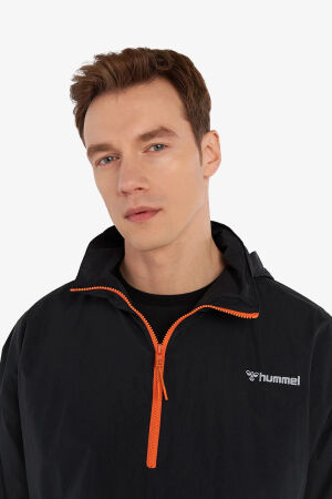 Hummel Hmlfolo Zip Neck Erkek Siyah Yağmurluk 940238-2001 - 3