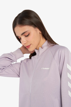 Hummel Hmlgenesa Zip Kadın Mor Eşofman Üstü 921773-3182 - 2