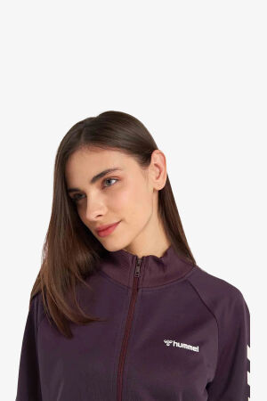 Hummel Hmlgenesa Zip Kadın Mor Eşofman Üstü 921773-4073 - 3