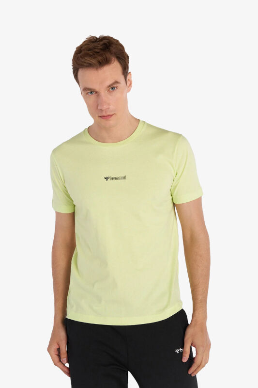 Hummel Hmlgerardo S/S Erkek Yeşil T-Shirt 911956-9818 - 1