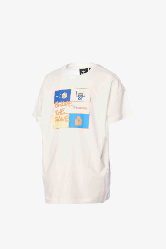 Hummel Hmlgorm Oversize S/S Çocuk Beyaz T-Shirt 911959-9003 - 2