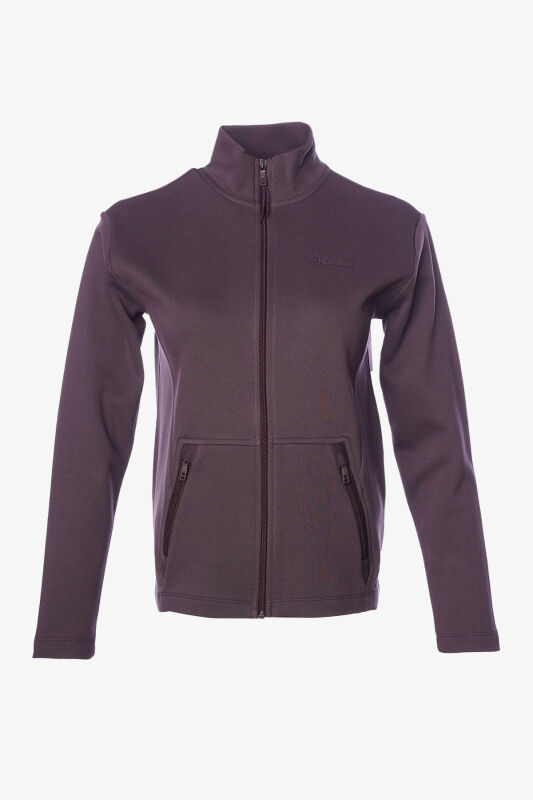 Hummel Hmlkaren Zip Kadın Mor Eşofman Üstü 922005-4073 - 1