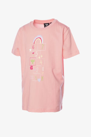 Hummel Hmlmolly S/S Çocuk Pembe T-Shirt 911990-9824 - 2