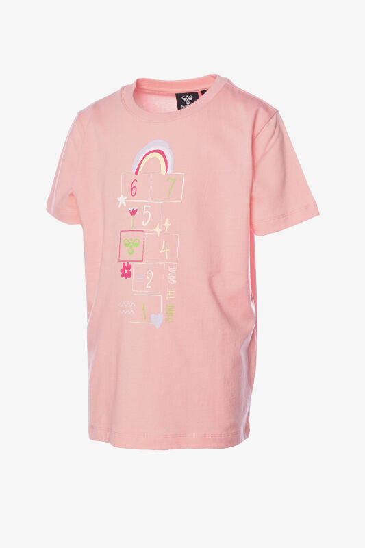 Hummel Hmlmolly S/S Çocuk Pembe T-Shirt 911990-9824 - 2