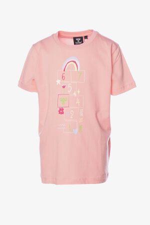 Hummel Hmlmolly S/S Çocuk Pembe T-Shirt 911990-9824 - 1