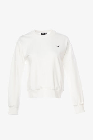 Hummel Hmlt-Ic Icona Kadın Beyaz Sweatshirt 921838-9003 - 2