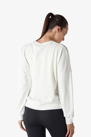 Hummel Hmlt-Ic Icona Kadın Beyaz Sweatshirt 921838-9003 - 3