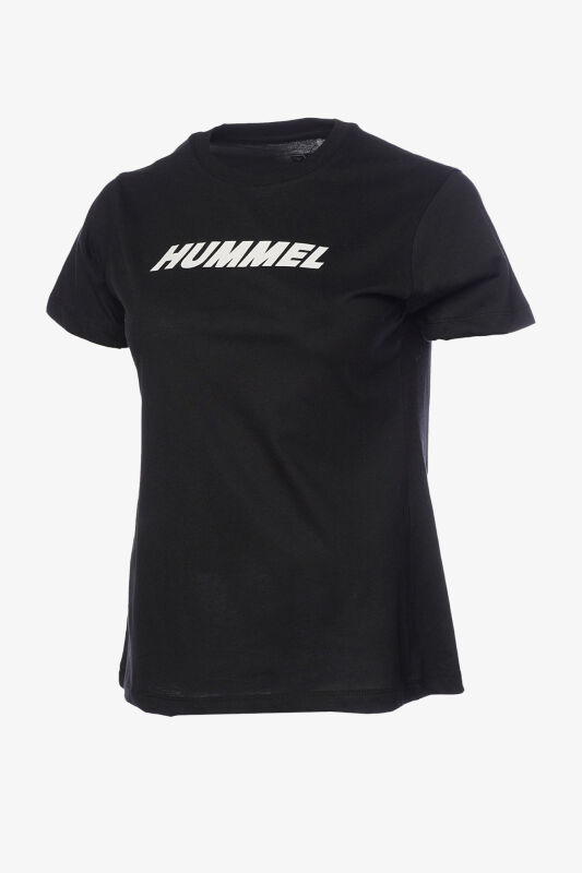 Hummel Hmlt-Te Elemental Logo Cotton Tee Kadın Siyah T-Shirt 912016-2001 - 2