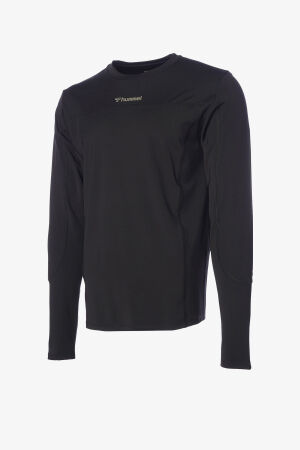 Hummel Hmltroy L/S Erkek Siyah T-Shirt 912015-2001 - 2