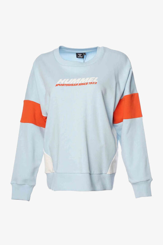 Hummel Hmlveta Kadın Mavi Sweatshirt 922096-9851 - 3