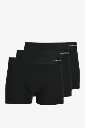 Jack & Jones Jacbasıc Bamboo Erkek Siyah Boxer 12198852-Black - Jack & Jones