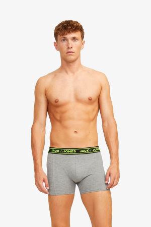 Jack & Jones Jacethan Erkek Çok Renkli Boxer 12260072-DarkGreyMelange - 2