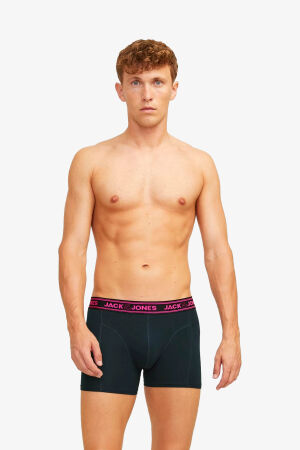 Jack & Jones Jacethan Erkek Çok Renkli Boxer 12260072-DarkGreyMelange - 4